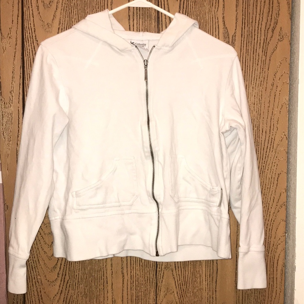Columbia Crop Zip Up Hoodie